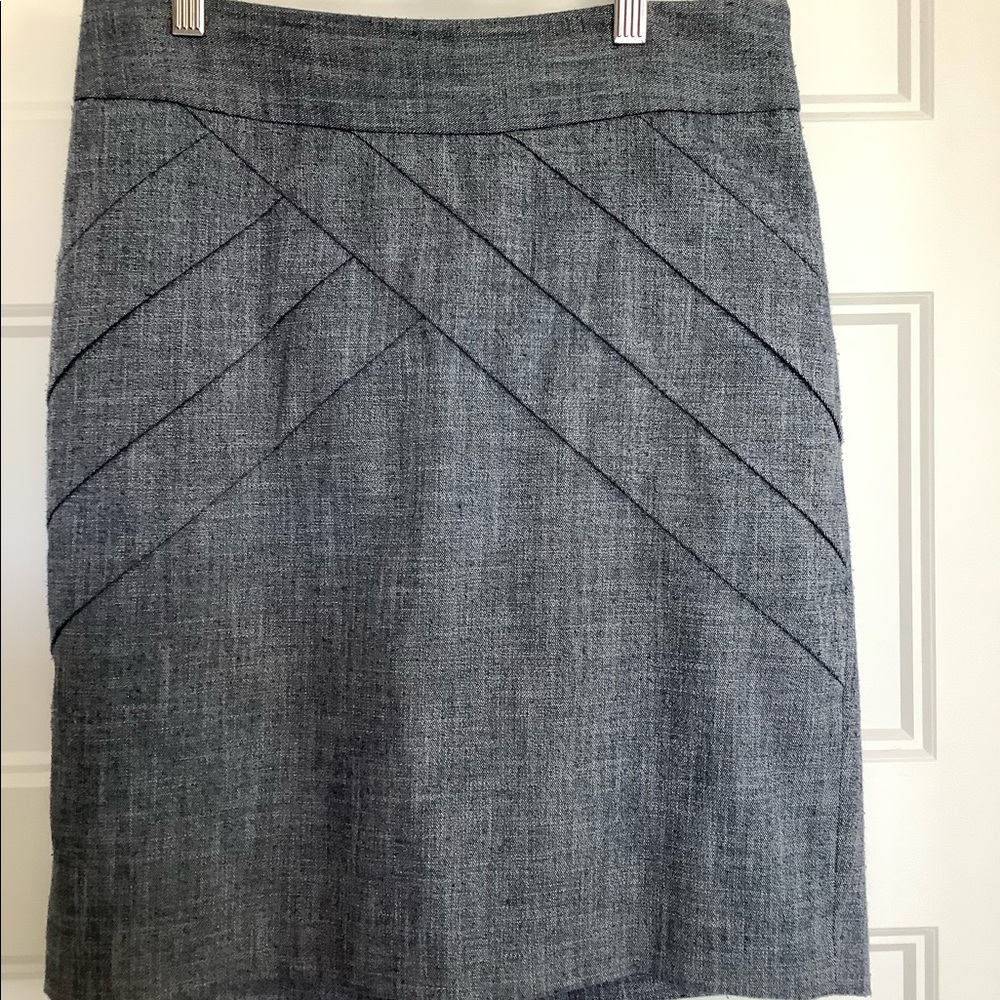 Navy Pencil skirt.